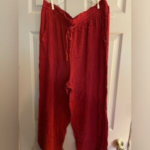 Paper bag Flowy Pant